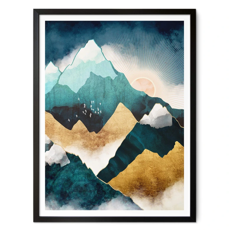 Poster SpaceFrog Designs - Tagesanbruch 