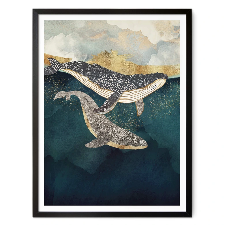 Poster SpaceFrog Designs - Verbundenheit 