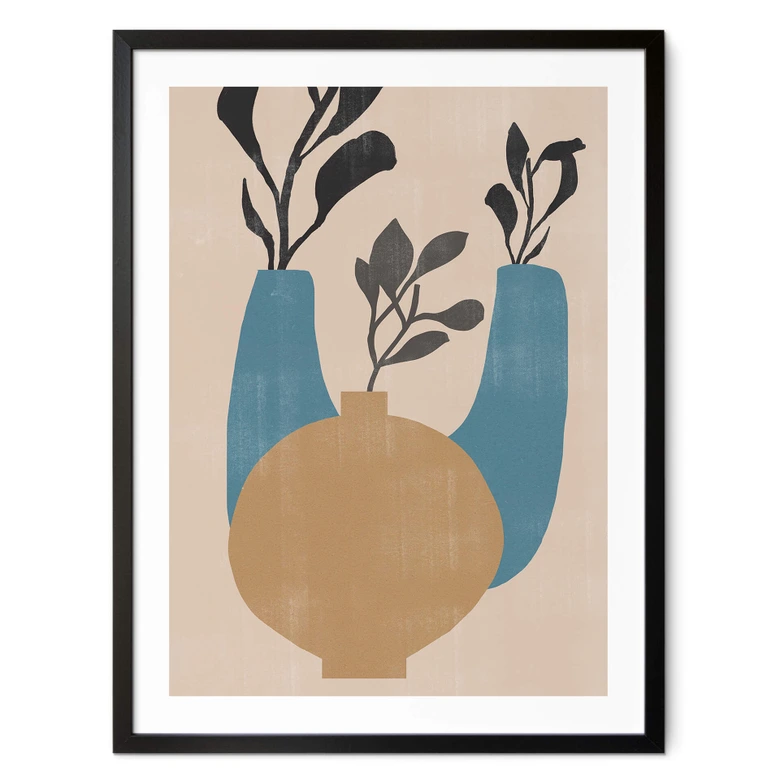 Poster The Miuus Studio - Drei Vasen 