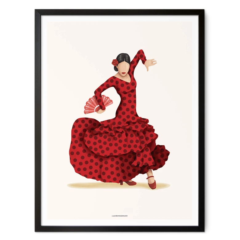 Poster Tohmé - Flamenco 