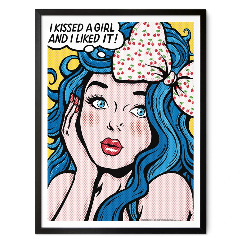 Poster Tohmé - I Kissed a Girl 