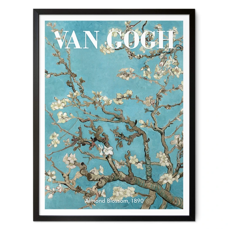 Poster van Gogh Design - Mandelblomma 