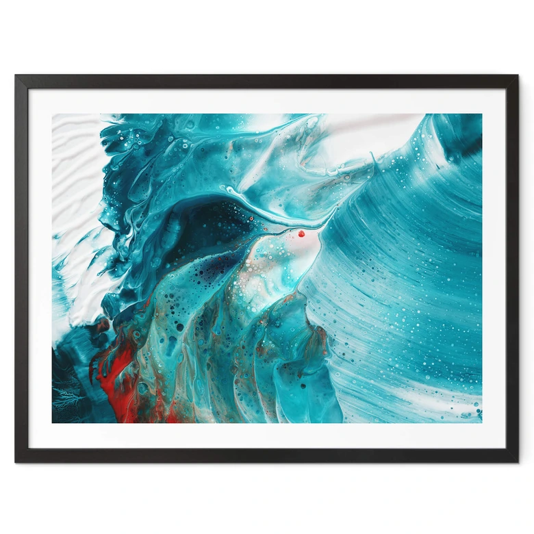 Poster Westum - Flying into the waves 