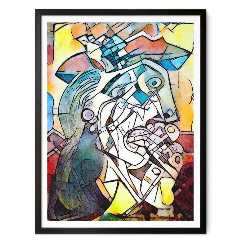 Poster Zamart - Hommage an Picasso - Die Frau 