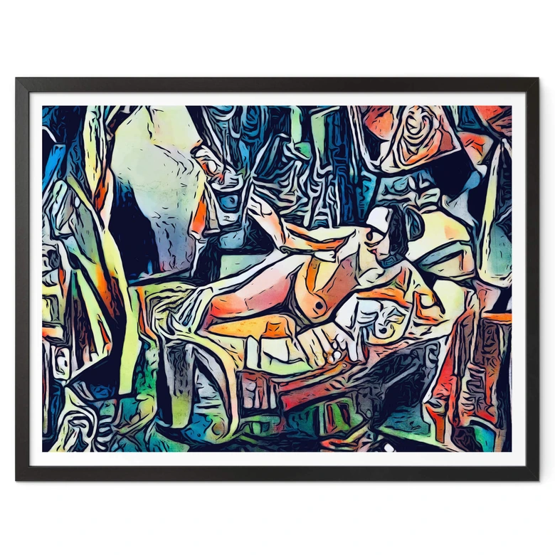 Poster Zamart - Hyllning till Rembrandt - Perseus mor 