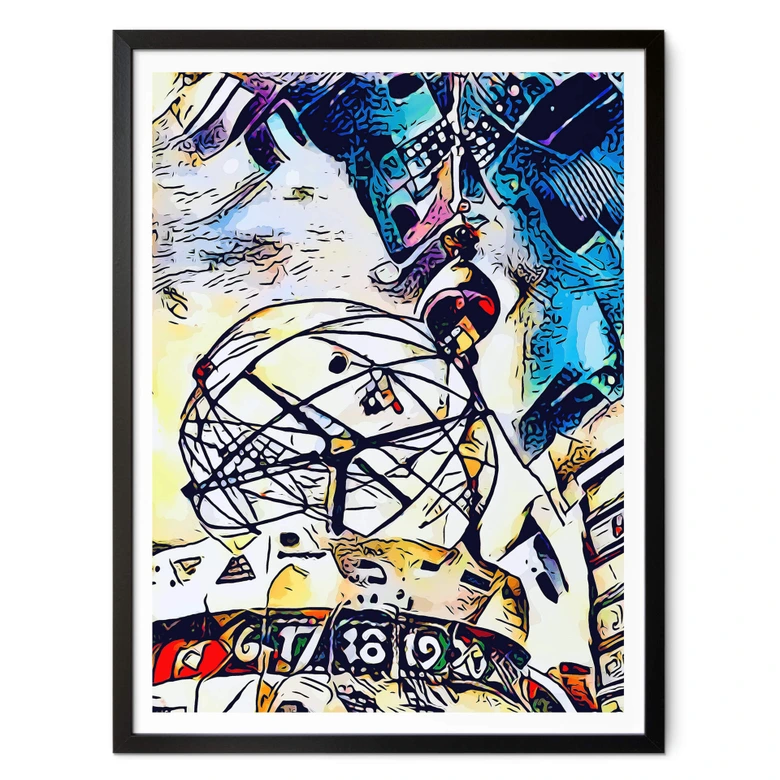 Póster Zamart - Kandinsky en la Alexanderplatz de Berlín 