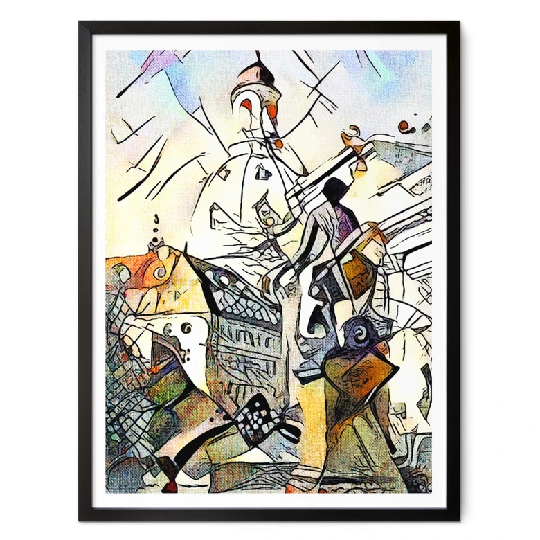 Poster Zamart - Kandinsky trifft Dresden 