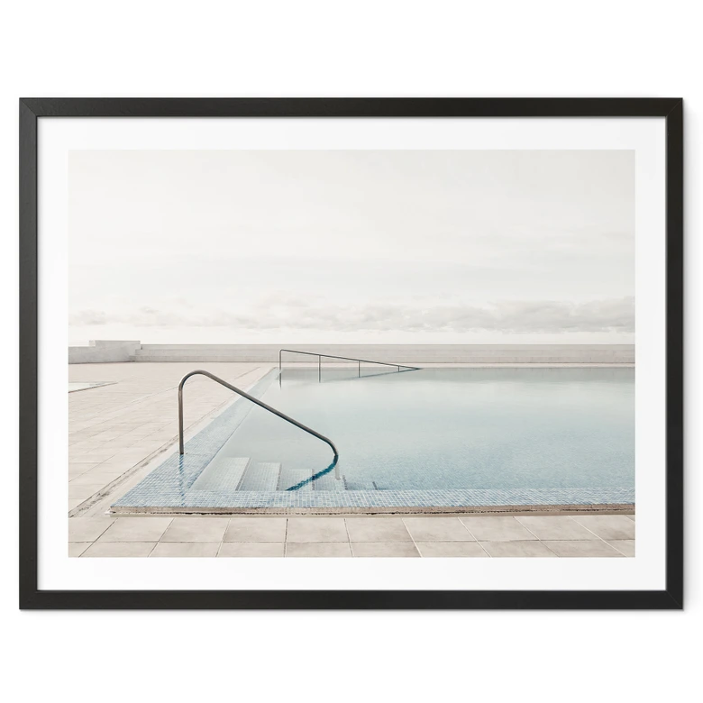Poster Infinity Pool mit Blick auf die Wolken - Steinkopff  