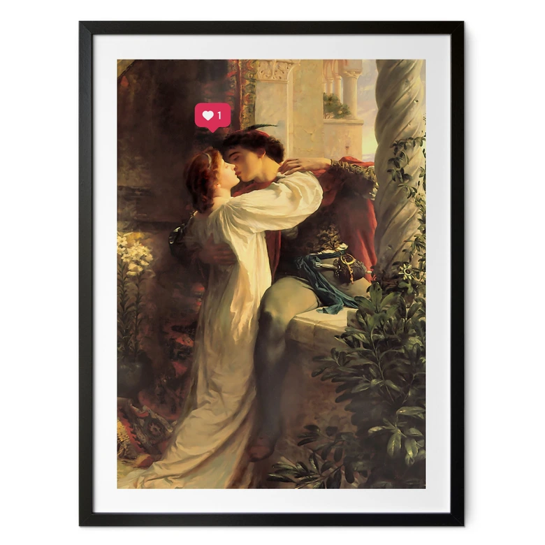 Poster Like for love - The Art Concept 