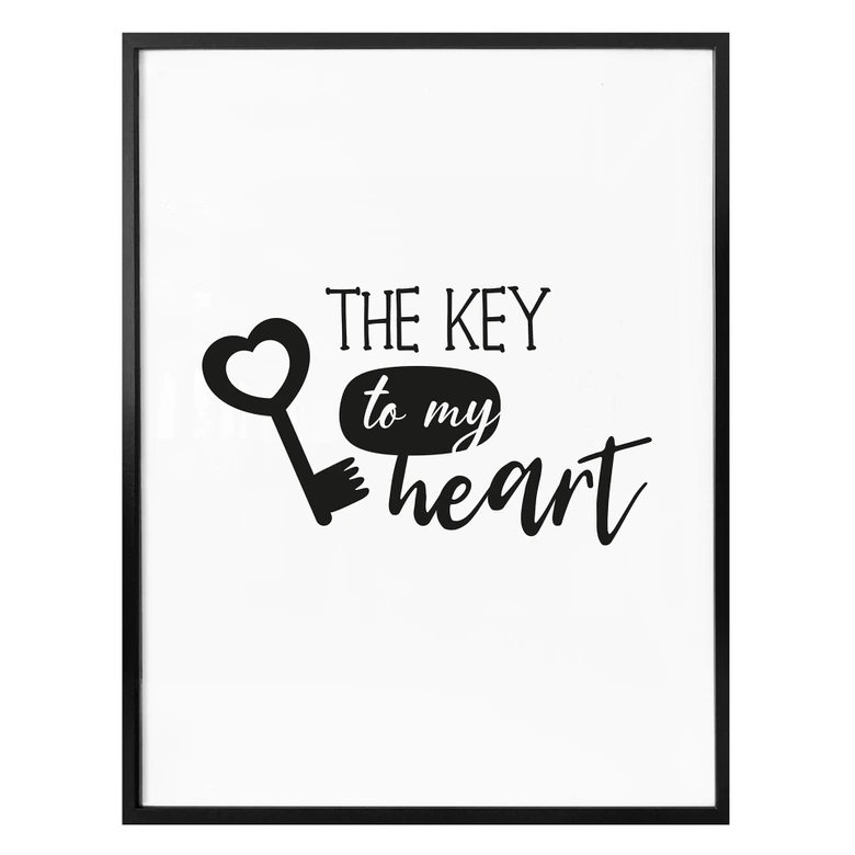 Poster The key to my heart 