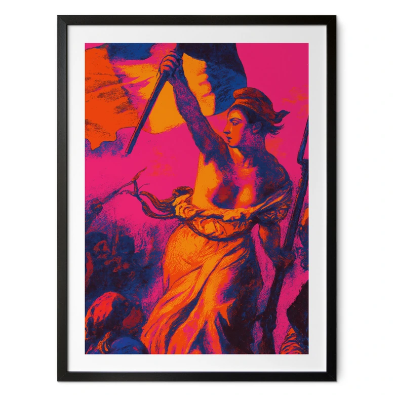 Plakat for frihedskæmpere i popkunst - Treechild 