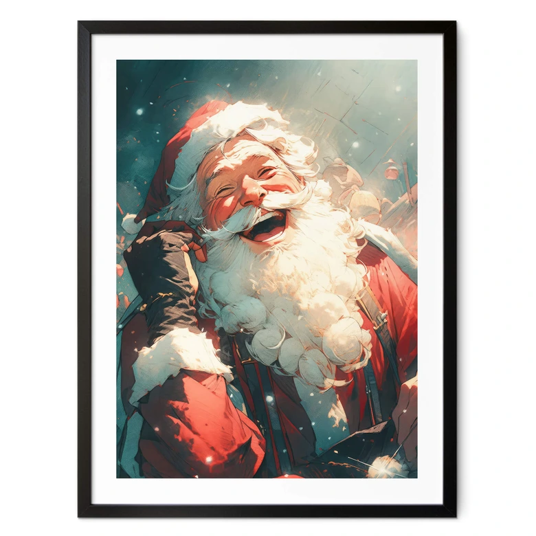 Poster Treechild - Kerstman 