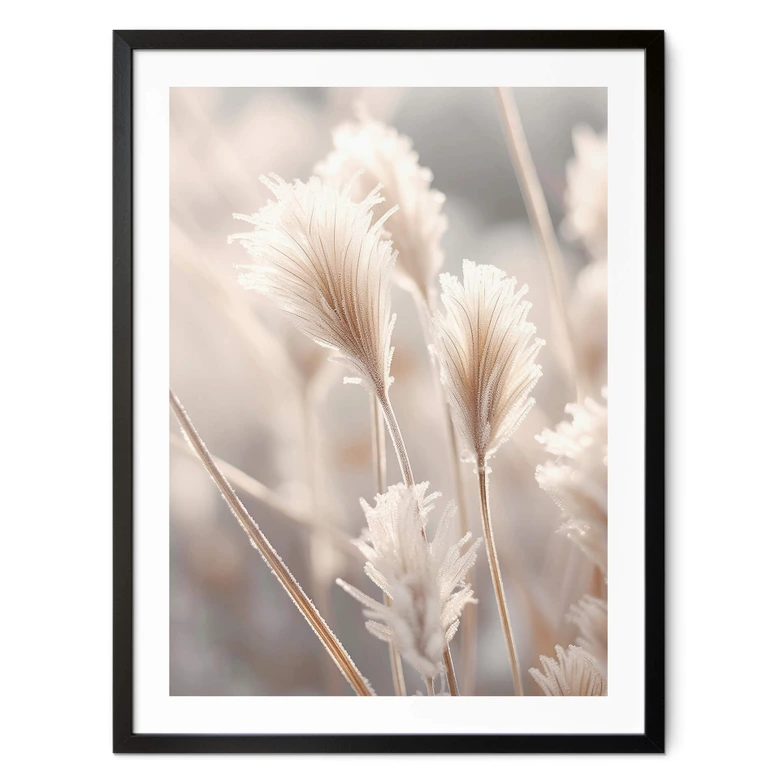 Poster med pastellfärgade gräs - Treechild 