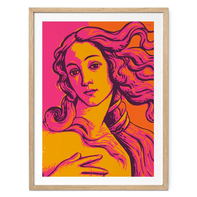 Poster Pop Art Venus - Treechild 