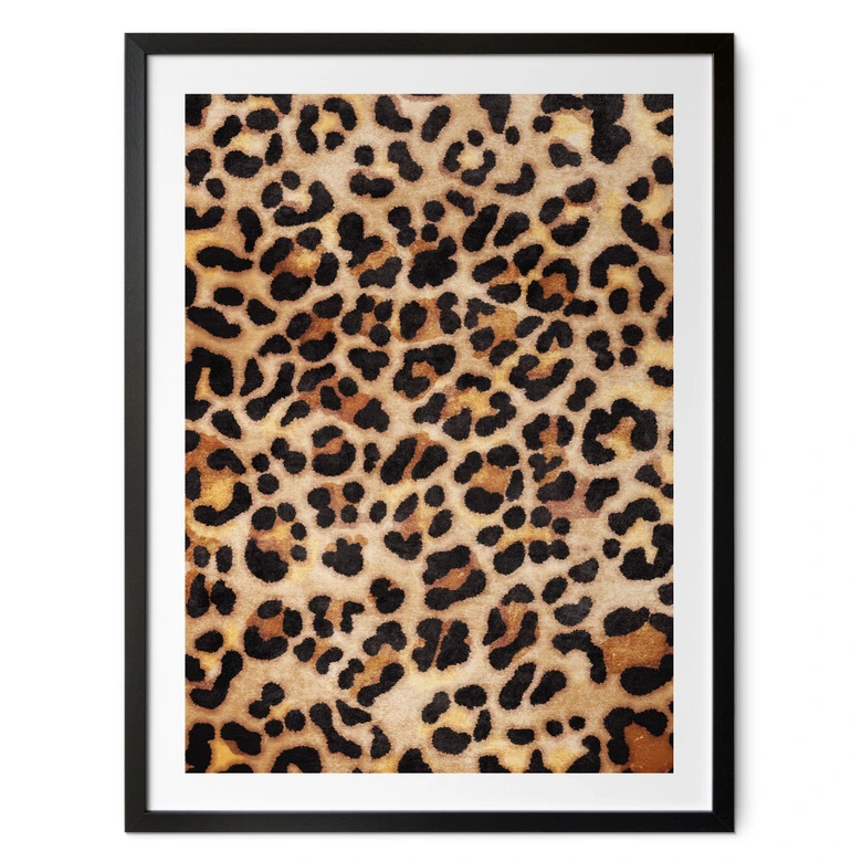 Plakat Vild leopard - Dyreprint - Tunaboylu 