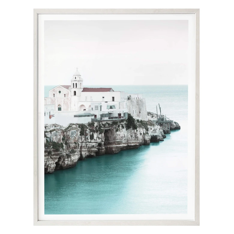 Póster Colombo - Casco antiguo de Apulia 