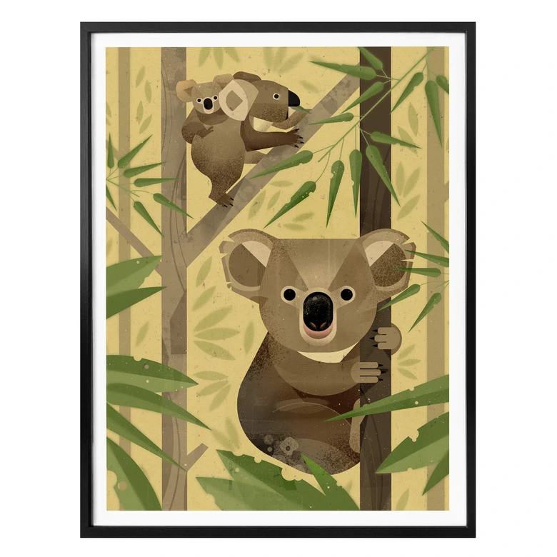 Poster Braun - Koala 