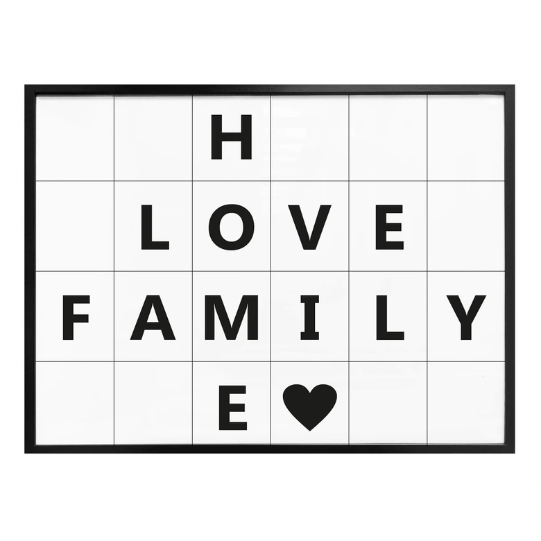 Poster Home Love Family 