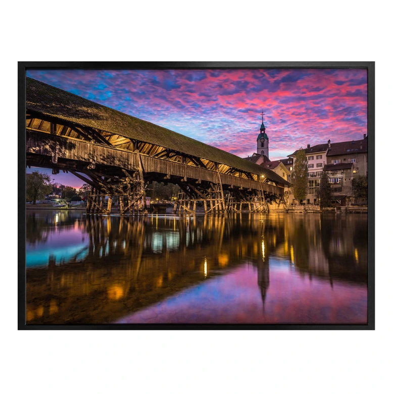 Poster Huber - Old Town Olten 