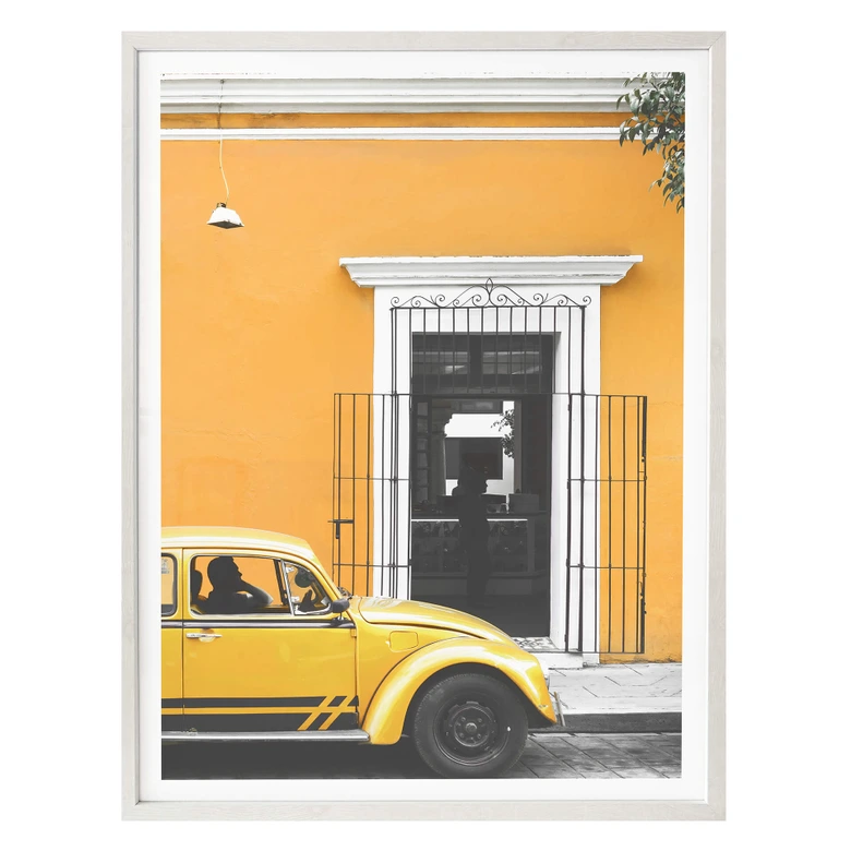 Poster Hugonnard - Taxi in Mexico 