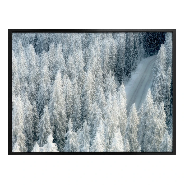 Poster Kalliolahti - Weisser Winter 