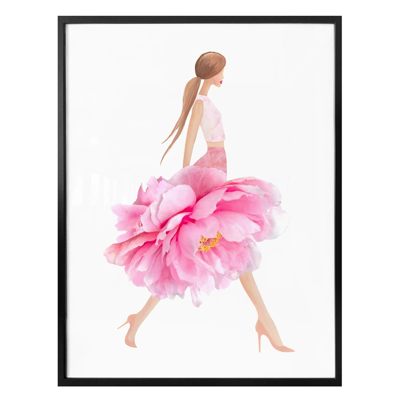 Póster Korenkova - Fashion Girl 