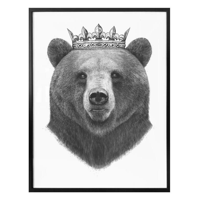 Póster Korenkova - Rey Oso 
