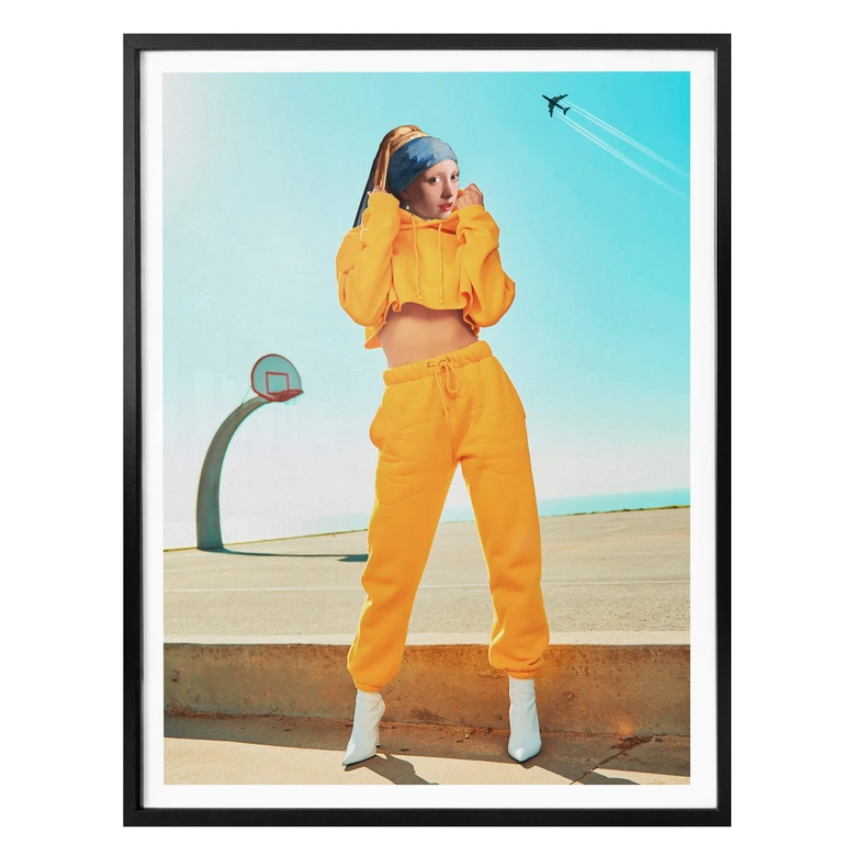Poster Loose - Das Mädchen in der gelben Jogginghose 