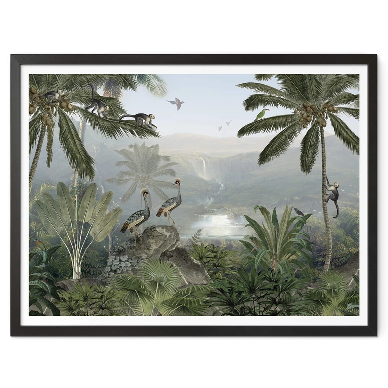 Poster Sir Edward - Fristad för apor 