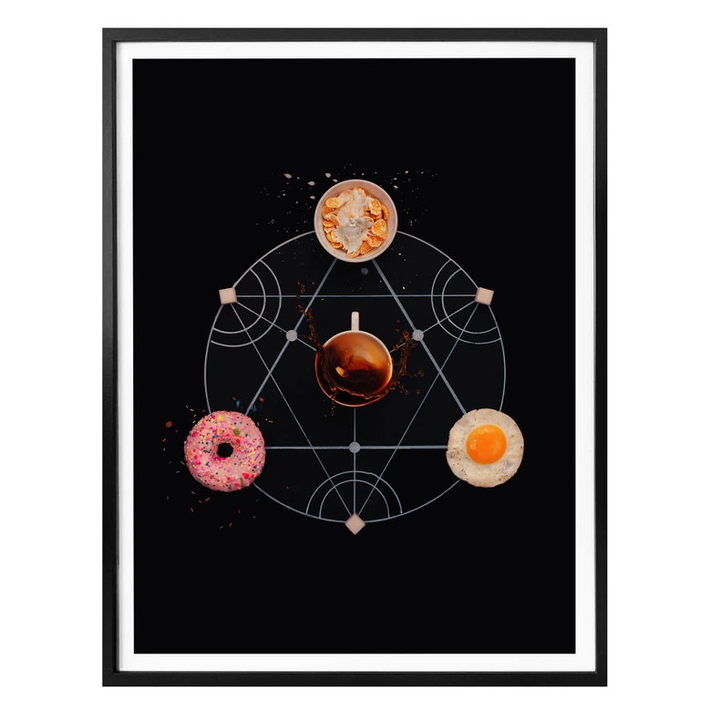 Poster Belenko - Alchimie du petit déjeuner 