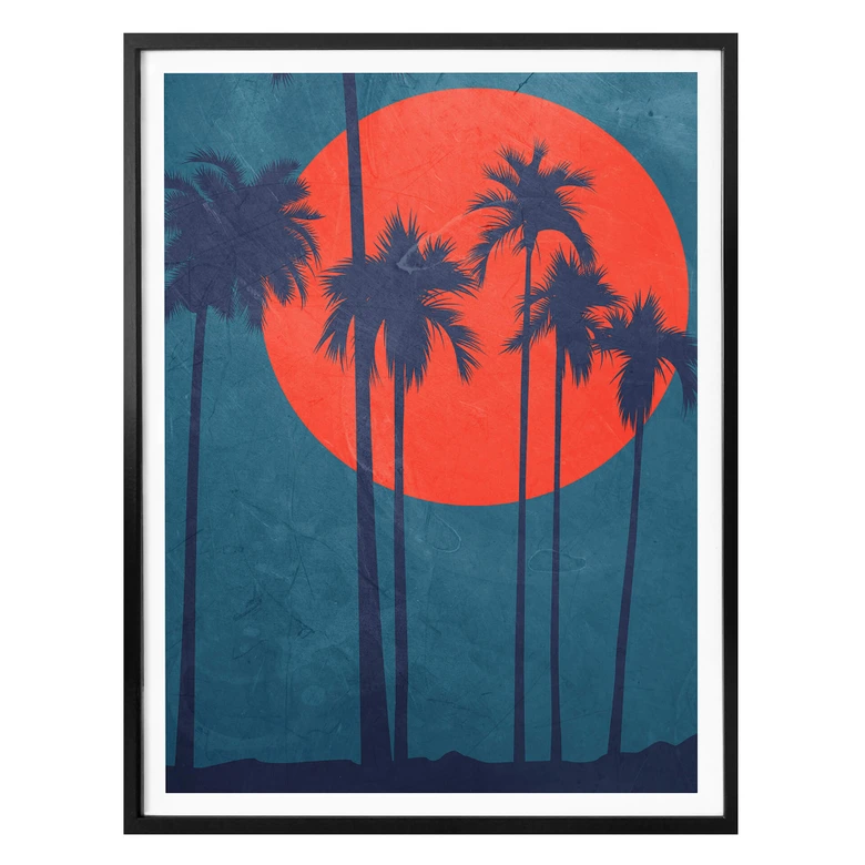 Poster Kubistika - Côte d'Azur 