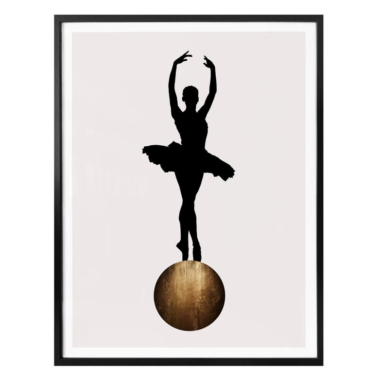 Plakat - Kubistika - Prima Ballerina 