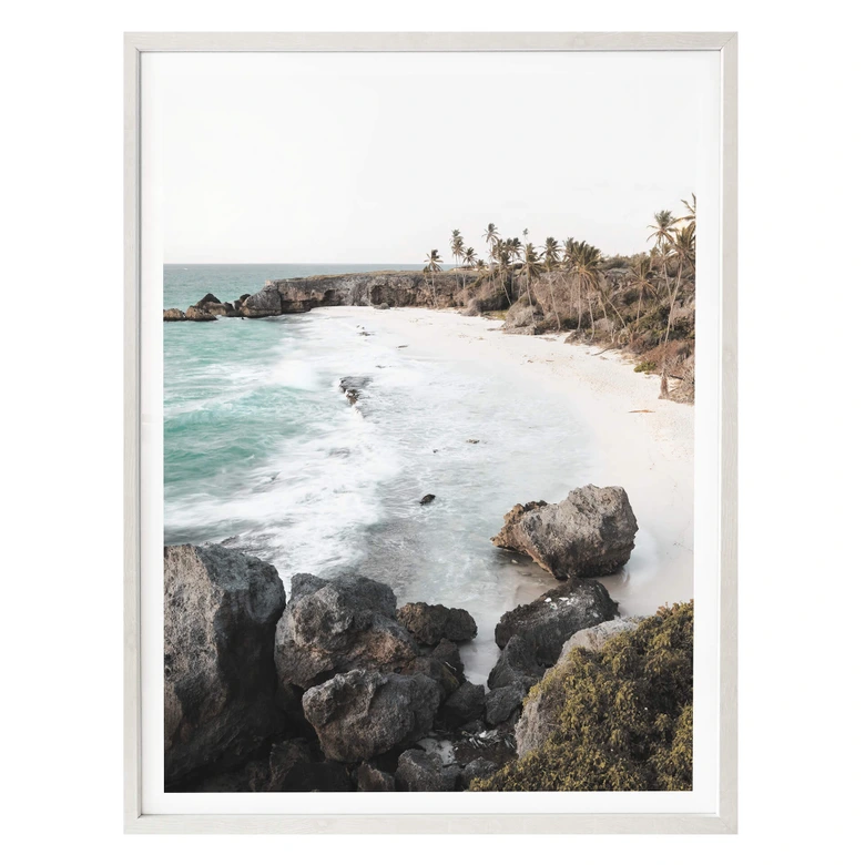 Poster Colombo - Strand auf Barbados 