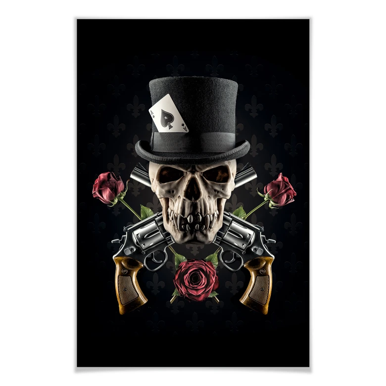 Poster Damstén - Guns and Roses 