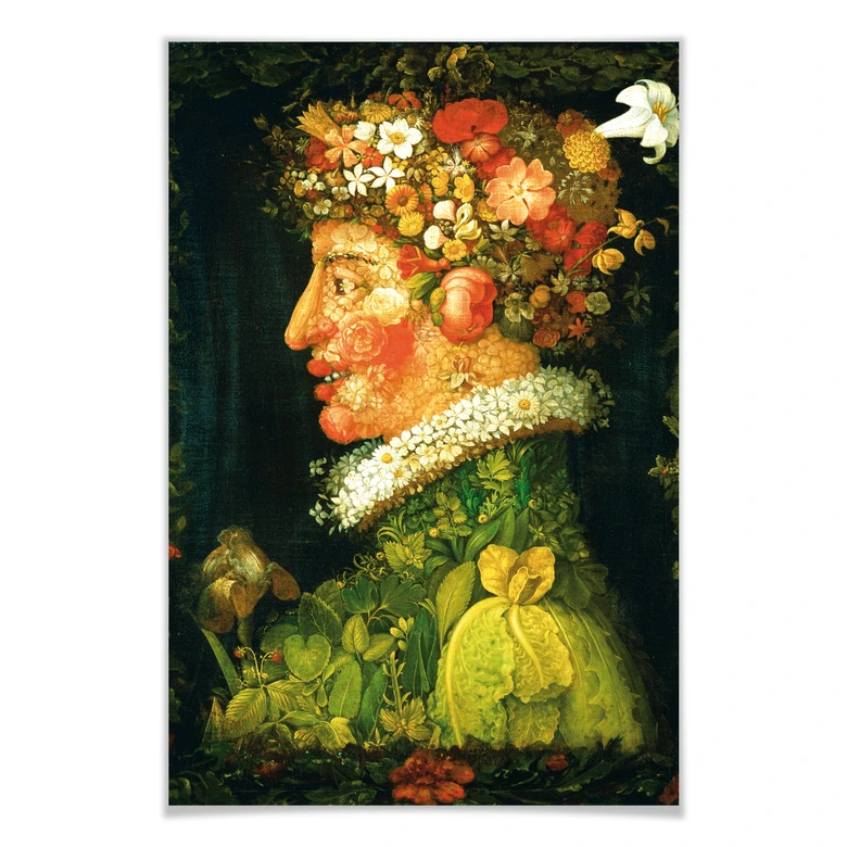 Poster Arcimboldo - Der Frühling 