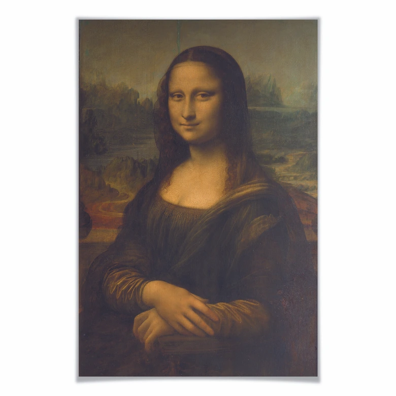 Poster da Vinci - Mona Lisa 