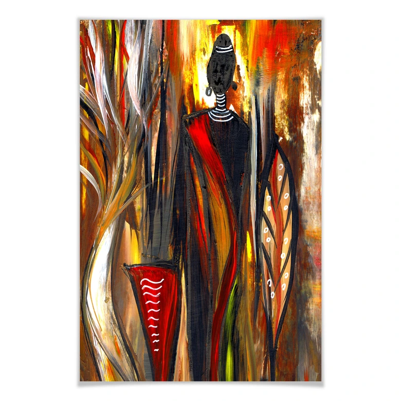 Poster Niksic - Art of Africa 02 