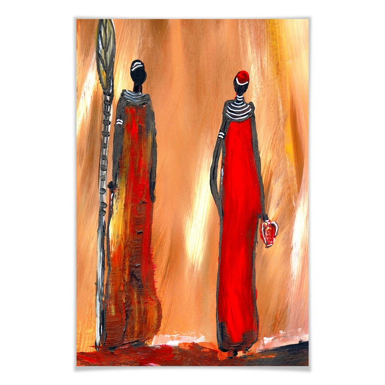 Poster Niksic - Art of Africa 