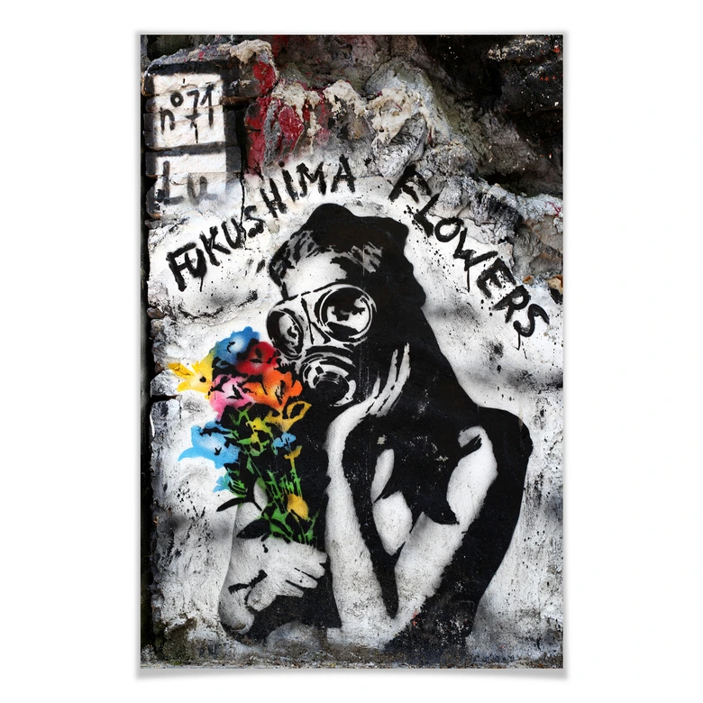 Poster Fukushima-Flowers 