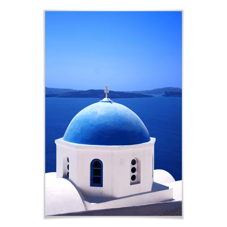 Poster Sommer in Griechenland 