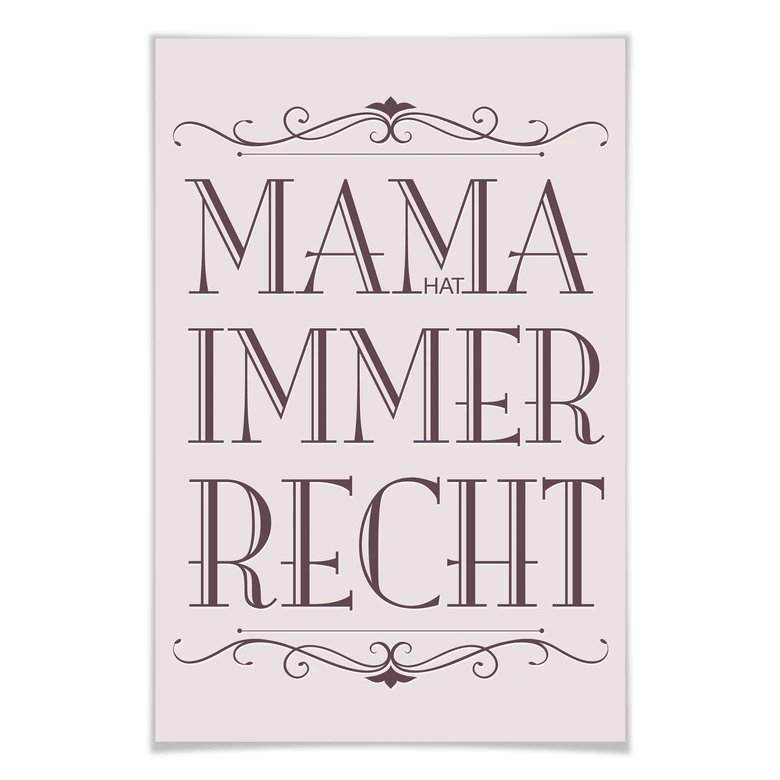 Poster Mama hat immer Recht - 02 