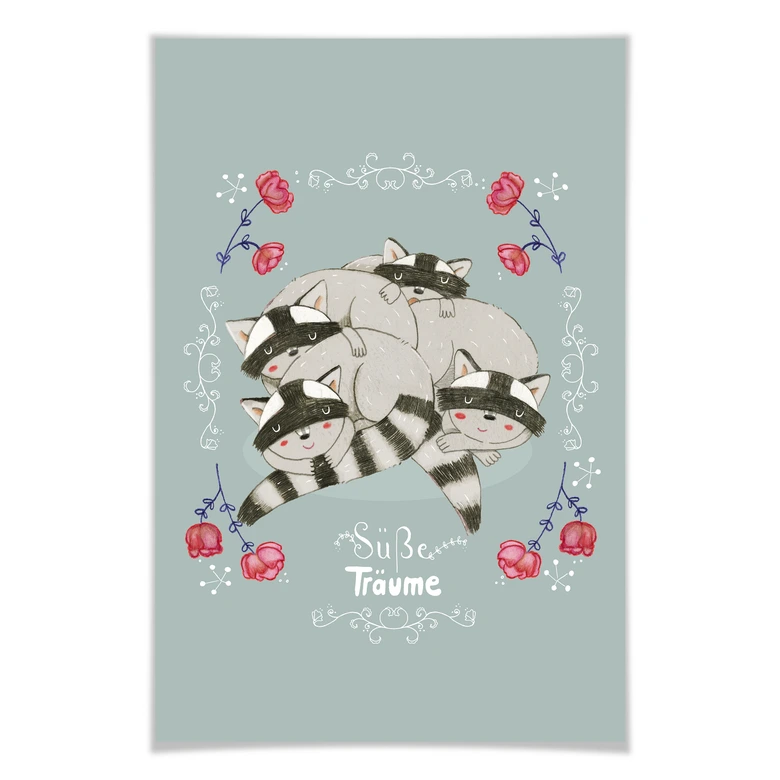 Poster Loske - Süße Träume 
