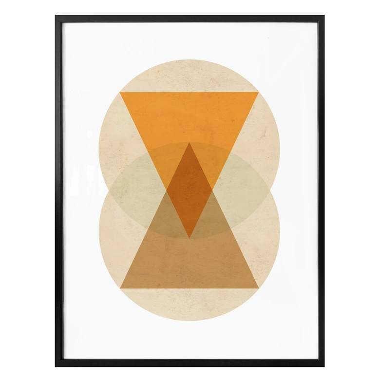 Poster Nouveauprints - Circles and Triangles  