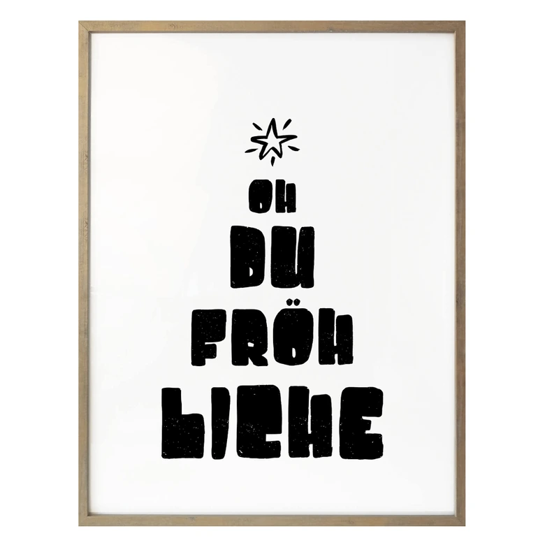 Poster - Oh du fröhliche 