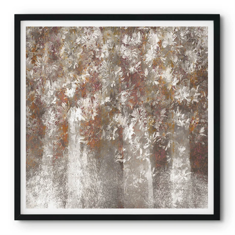 Poster Talen - Magnolien - Quadratisch 