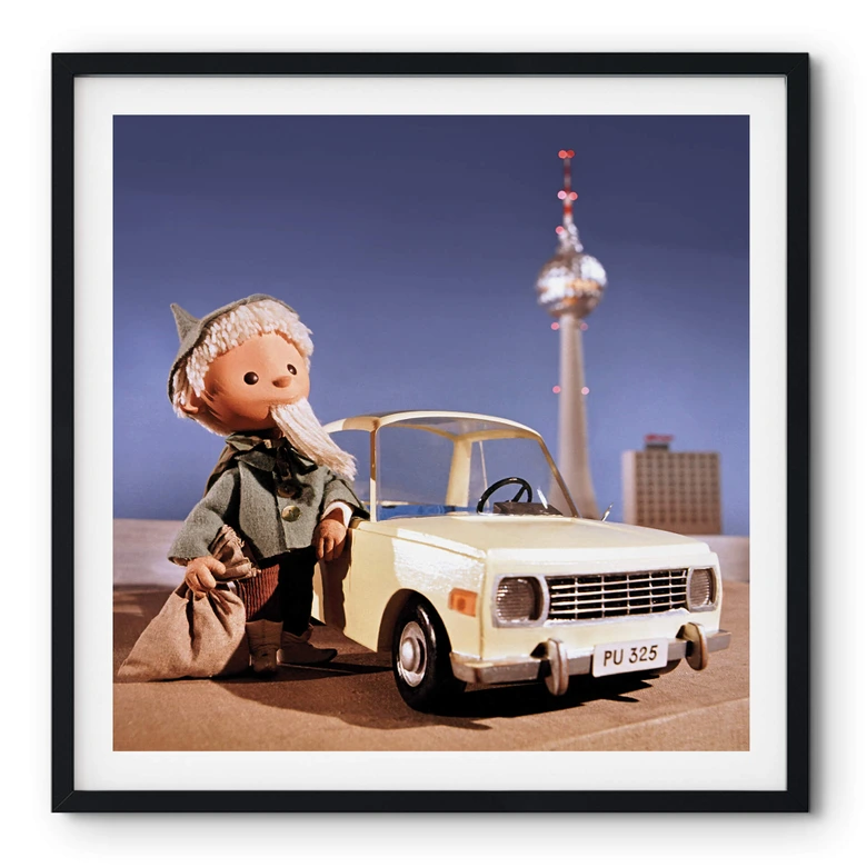 Poster Sandman at Alexanderplatz 