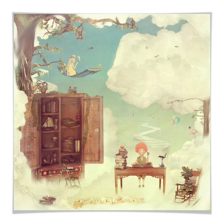 Poster Himmlisches Leben 