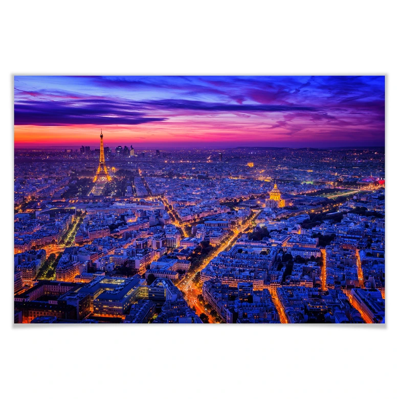 Poster - Miguel - Paris la nuit 