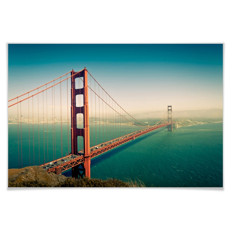 Poster Die Stadt an der Bucht 