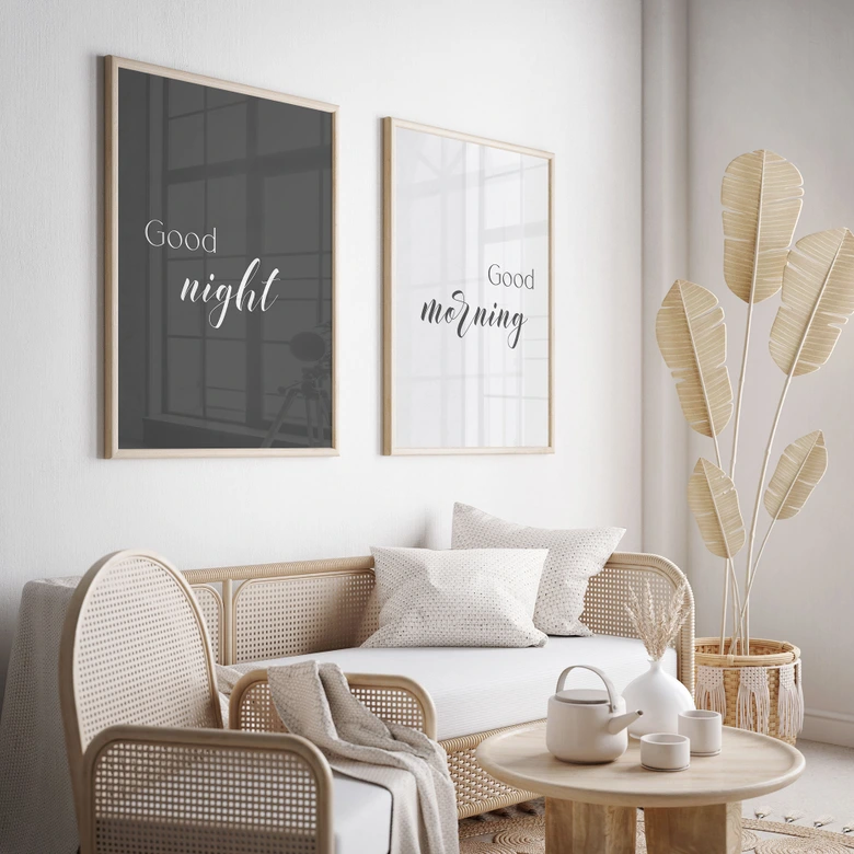 Poster Good morning & Good Night 